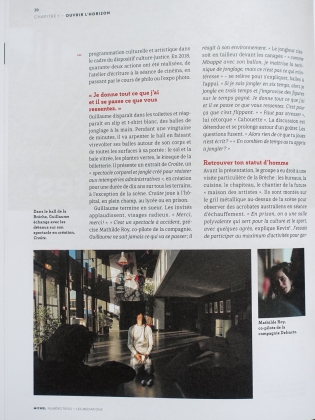  Jongler sans menottes. Revue Michel # 3 ‟Les médiations‟. 2019.