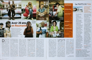  Avoir 20 ans en Roumanie. Texte et photos. Respect Magazine # 13. 2007.