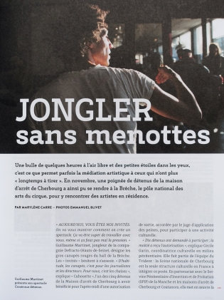  Jongler sans menottes. Revue Michel # 3:  ‟Les médiations‟. 2019.